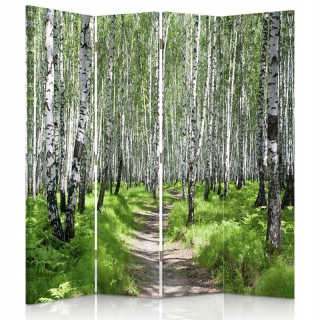 Double -Ded Screen Feeba Birch Forest 2 145x180 cm