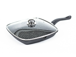 Panvica - Keramický gril panvica 24x24 indukcie 4641
