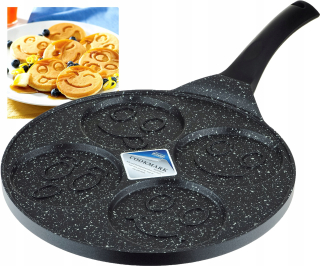 Panvica - Panvica na palacinky Palacinky Smiley Úsmev mramoru 27