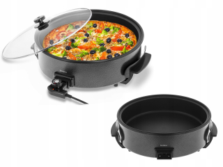 Panvica - Veľký 40cm 1400W Elektrická panvica pizza rizoto