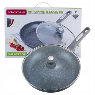 Panvica - Žula Panvica 28cm Kamille Indukčné Veko