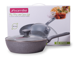 Panvica - Žulový panvica 26cm Kamille indukcie
