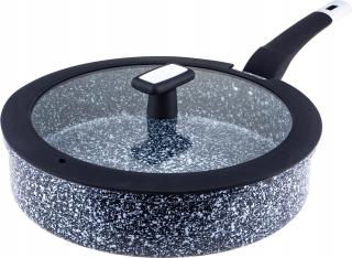 Panvica - Hlboká žula vyprážanie vyprážanie 28 cm Veko Edenberga