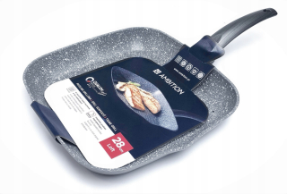 Panvica - KAMENNÁ GRILOVÁ PANEL XXL AMBITION LOFT 28CM