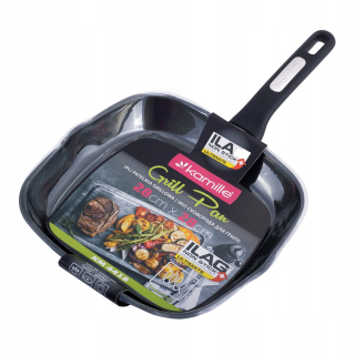 Panvica - Gril panvicu silný ILAG indukcia 28cm plyn