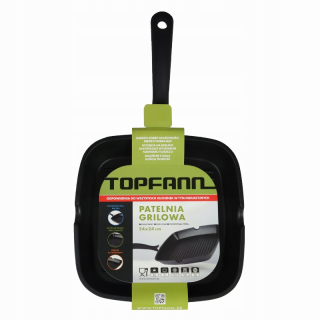 Panvica - Gril pán topfann kuchyne grill 24 cm