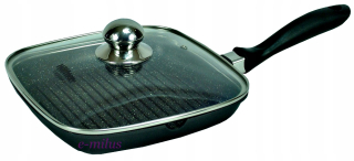Panvica - Gril panvicu s vekom 28 cm Indukcia 7748