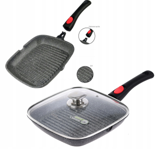 Panvica - Gril gril tabuľa povlak 28x28 cm. gril