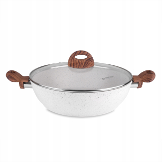 Panvica - Panvica indukčné s hlbokým ambície pokrievkou 28 cm