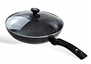 Panvica - Keramický mramor panvica 28 cm EB-4111