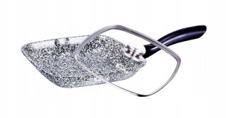 Panvica - Panvica Marble gril 24cm Hoffner indukcie