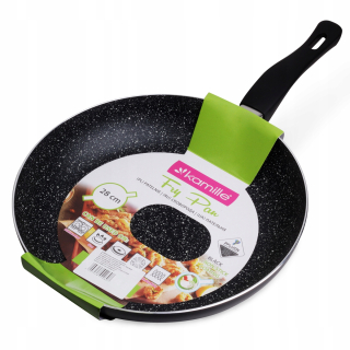 Panvica - Mramor vyprážanie vyprážanie indukciu 28 cm plynu