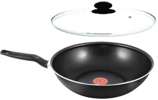 Wok panvica - Tefal B30119 Extra WOK + Thermo veko