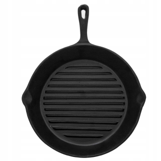 Panvica - Liatina grilovacie dosky 24 cm indukčné 78
