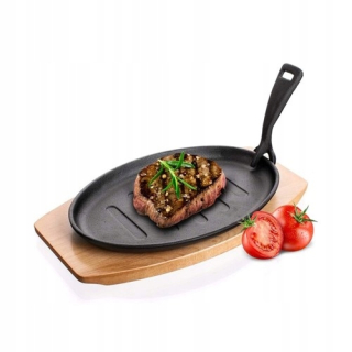 Panvica - Liatinové panvice s 27x17.5cm slúžiace doske