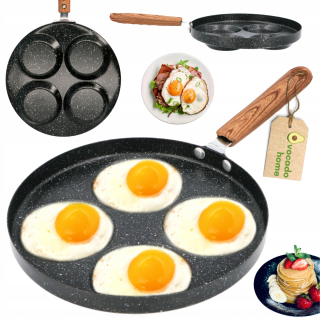 Avokádový dom 25 cm nelick (nelick) vaječná panvica a palacinky