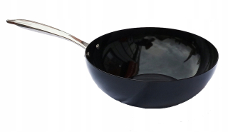 Wok panvica - Hlbokej panvici 28x10cm Indukčné Sklárske nit