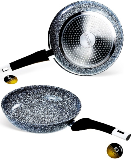 Panvica - Pán nepriľnavým 24 cm žula / keramika