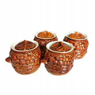 Okrúhly žiaruvzdorný riad Clay Treasures 0,65 l