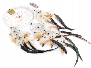 DreamCatcher Dream Catcher 65 cm biely