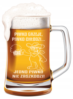 Pohár na kokteily - RADTRADE hrnčeky na pivo 500 ml 1 ks.