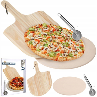 Plech, forma na pečenie - Vynikajúci podnos na pizzu do domácnosti 33 x 33 cm, priemer 33 cm