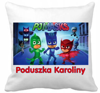 Vankúš - Masky PJ Pidżamersi vankúš mikrovlákna+názov