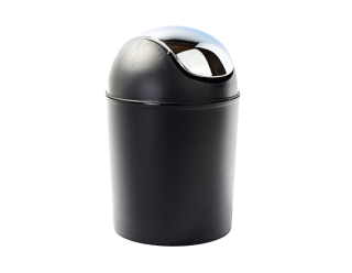 Odpadkový kôš - Plastový kôš 4l elo čierny