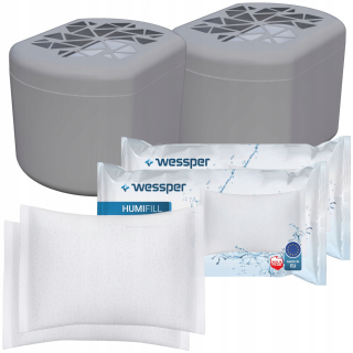 Pohlcovač vlhkosti - Absorbéry vzduchovej vlhkosti silné vložte 2 ks