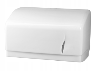 Držiak na toaletný papier - Biely bisk 03863 Podávač papierovej utierky