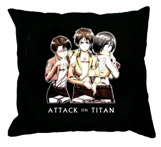 Vankúš - Dekoratívny vankúšový útok na Titan Anime Manga