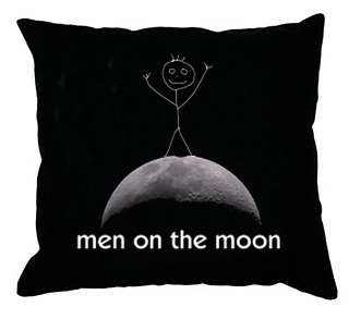 Dekoračný vankúš Cosmos Men On The Moon