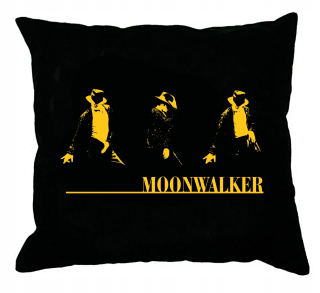 Vankúš - Dekoratívny vankúš Michael Jackson King Pop