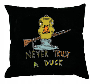 Vankúš - Dekoratívny vankúš Hunter neveríte vzoru kačice