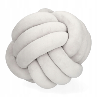 Vankúš - Dekoratívny vankúšový uzol solmi 27 cm homla