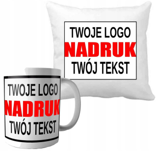 Vankúš - Vankúš + hrnček s akýmkoľvek výtlačkom fotografií