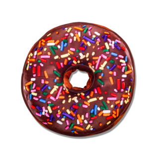 Vankúš - Giant Donut Donut vankúš s otvorom 45 cm