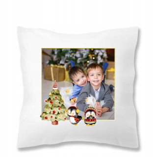 Vankúš - Vankúšový darček svätý Santa Claus s menom