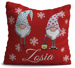 Vankúš -  Svätý vankúš Santa Claus Darček pre meno dieťaťa