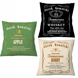 Vankúš -  Whisky vankúš Jack Daniels darček