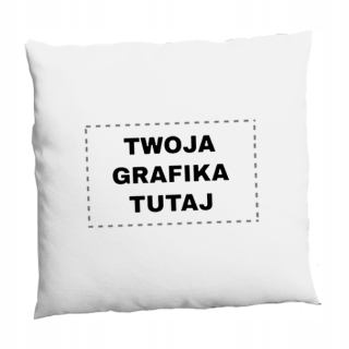 Vankúš - Vankúšom s vlastným textom tlačeného loga 40x40