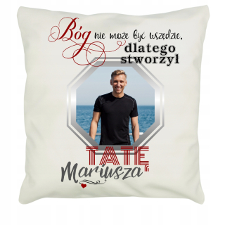 Vankúš - Vankúš s fotografiou Dady Day Gift Minky 1646