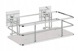 Kúpeľňa 10 cm strieborná wenko turbo-loc