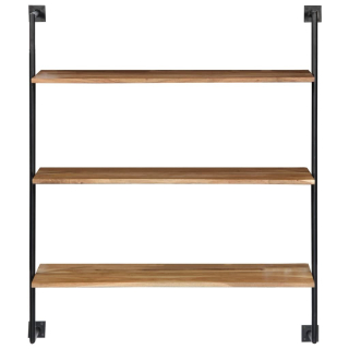 Závesná stena polica 94x35x113 CM Drevená akácia