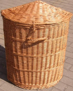 Kôš na prádlo - Poľský prútený basketbalový kôš
