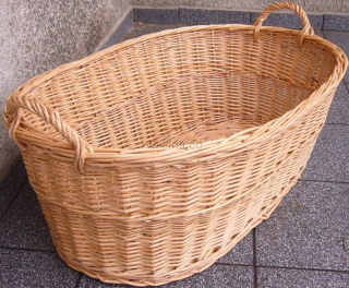 Kôš na prádlo - Poľská prútená práčovňa Basket Práčovňa chce 90