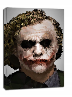 POLYamory - Joker, DC Comics - maľba na plátno