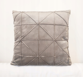 Vankúš - Populárny dekoratívny vankúš 45x45 Velor Grille