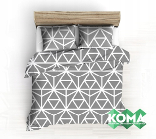 Posteľné obliečky - Koma Bedding Set 140 cm x 200 70x80cm