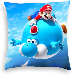 Obliečka na vankúš - Vankúš pre Super Mario 45 x 45 Mario Game Vanklow
